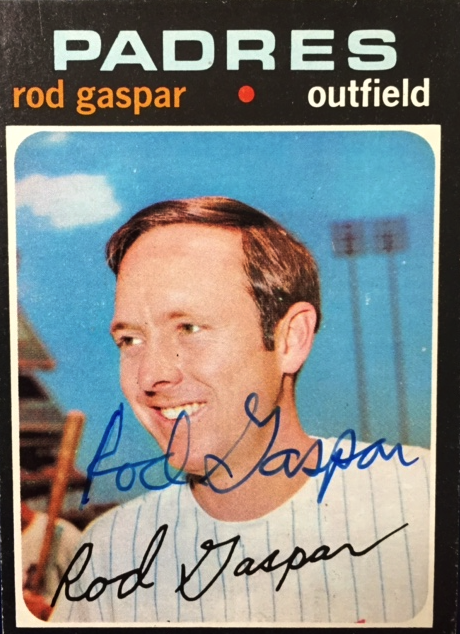 Rod Gaspar, Padres