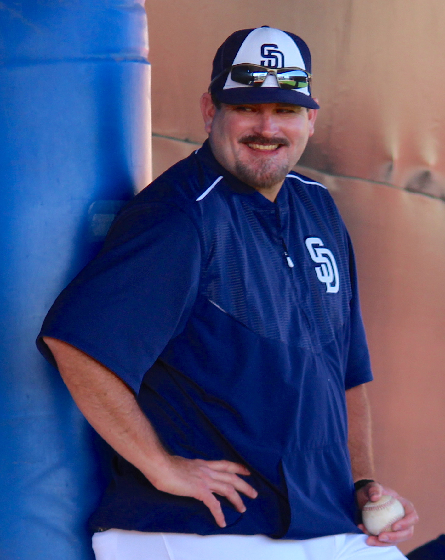 Dough Bochtler, Padres Spring Training 2016 Photo by Rebecca Herman