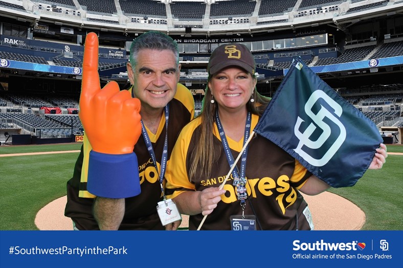 #SouthwestPartyInThePark at Petco Park April 2016