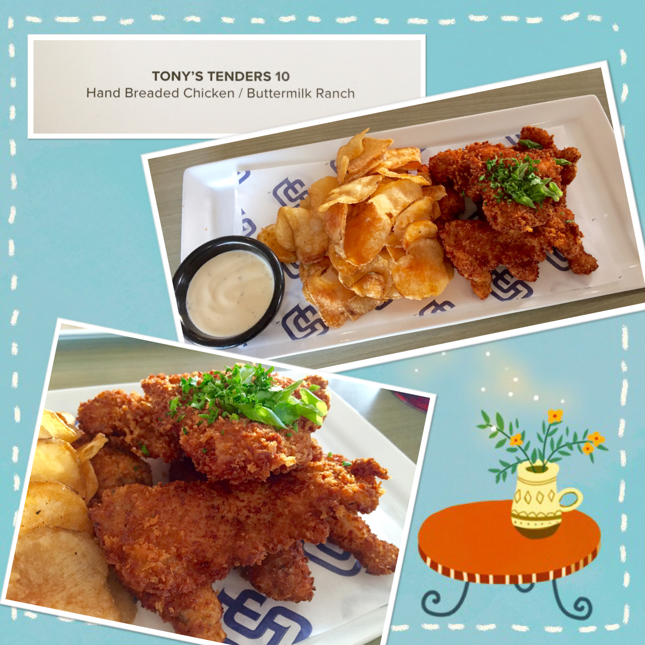 Petco Park 2016 Club 19 Tony's Tenders